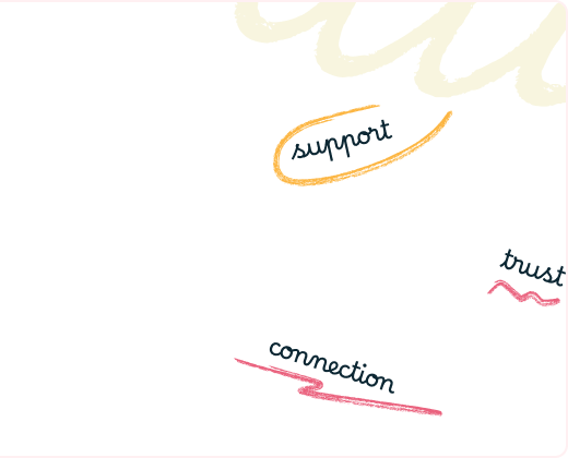 Child participating in sensory activity